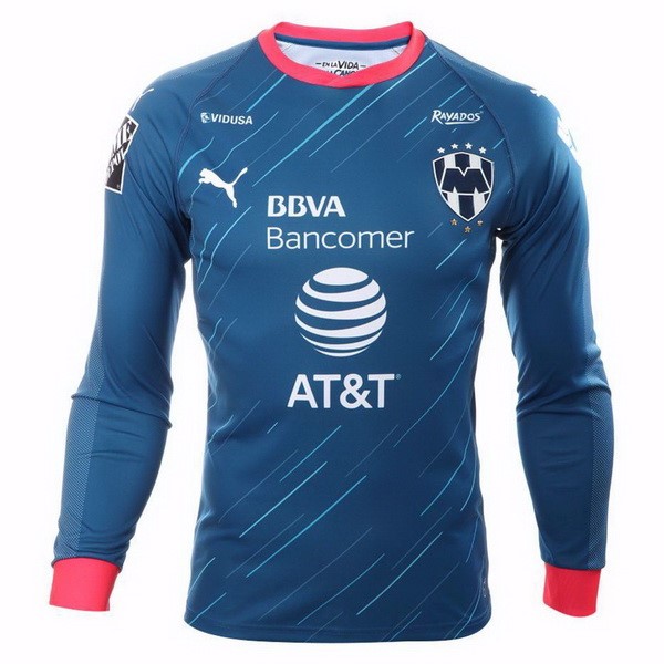 Camiseta Monterrey 2ª ML 2018/19 Azul